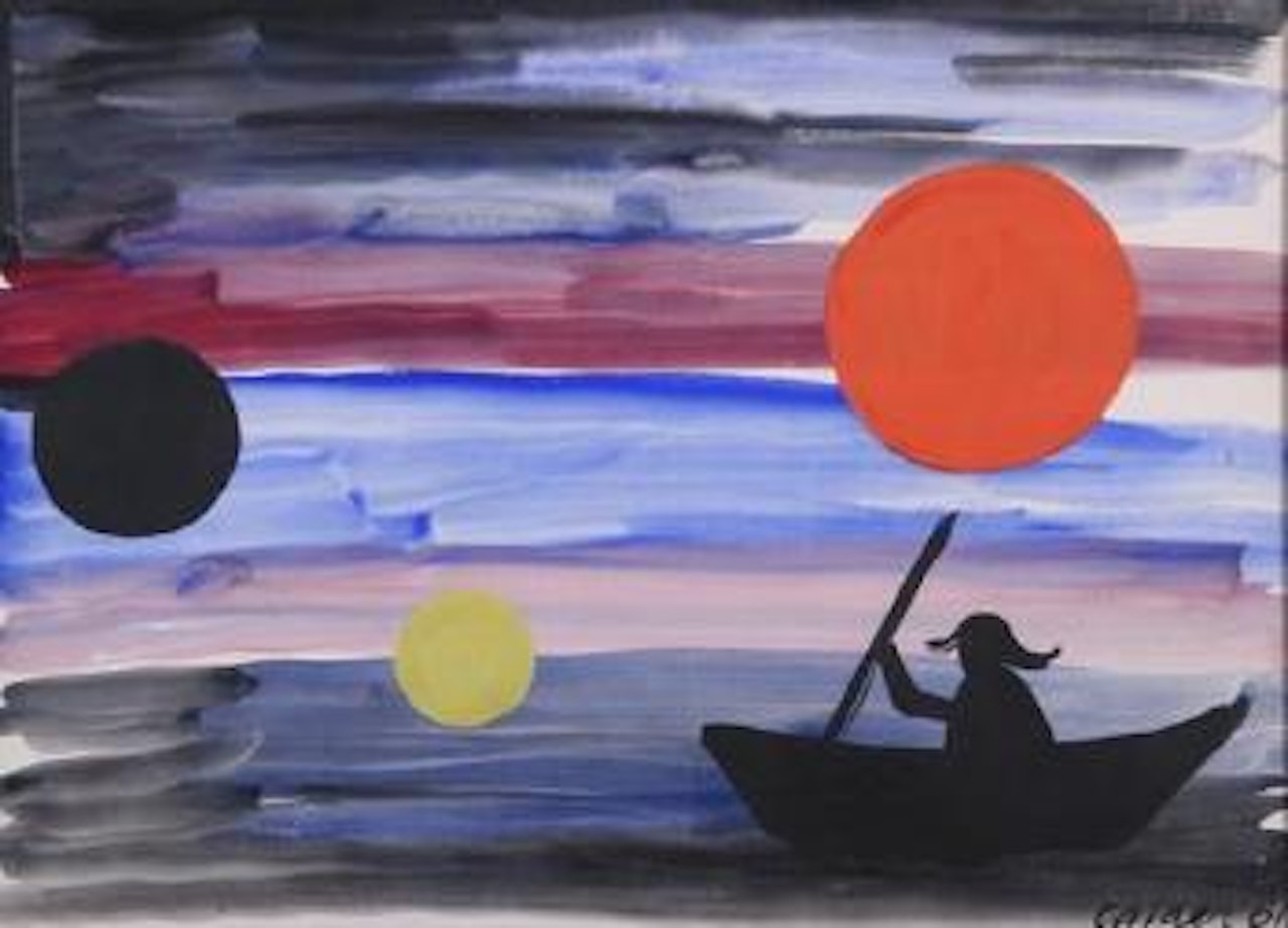 The fisherman by Alexander Calder