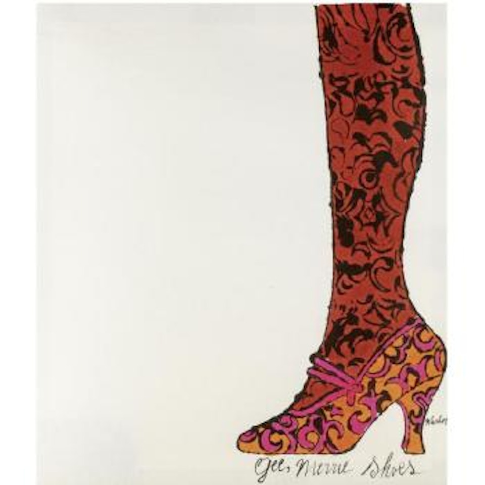 Gee, Merrie Shoes (Not In Feldman & Schellmann) by Andy Warhol