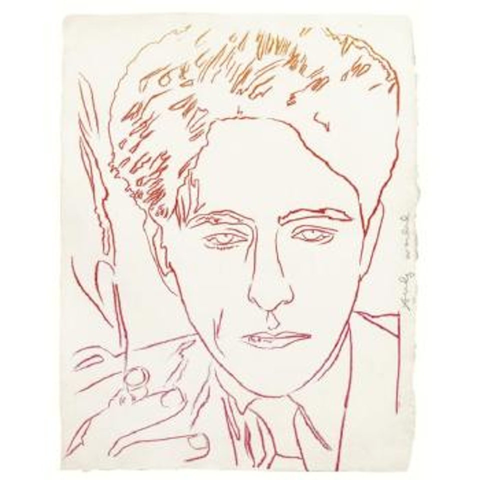 Jean Cocteau (See F. & S. Iiib.15) by Andy Warhol