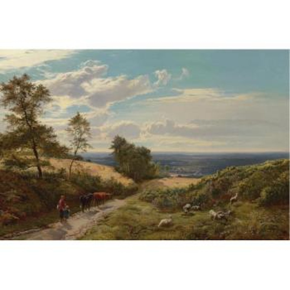 Cattle In The Vale by Sidney Richard Percy