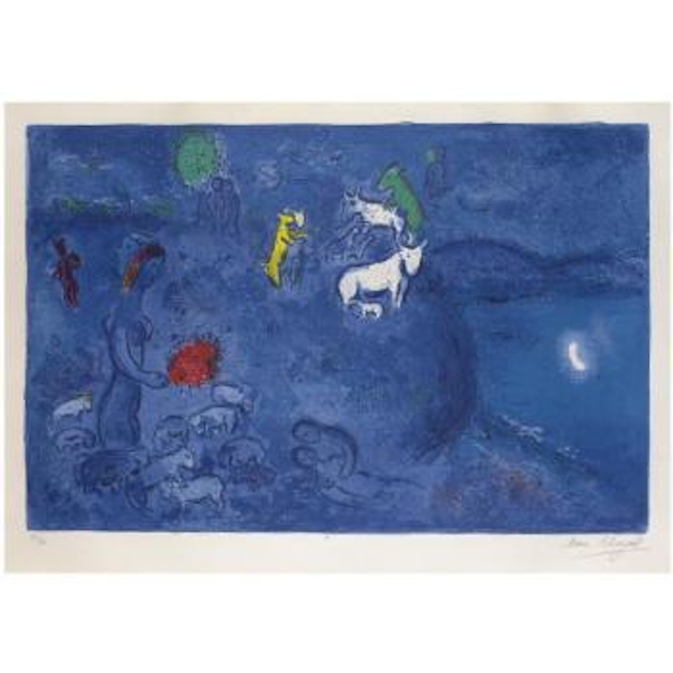 Daphnis And Chloe: Spring (M. 335) by Marc Chagall
