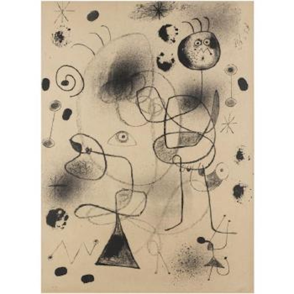 Barcelona, XXVII (M. 32) by Joan Miró