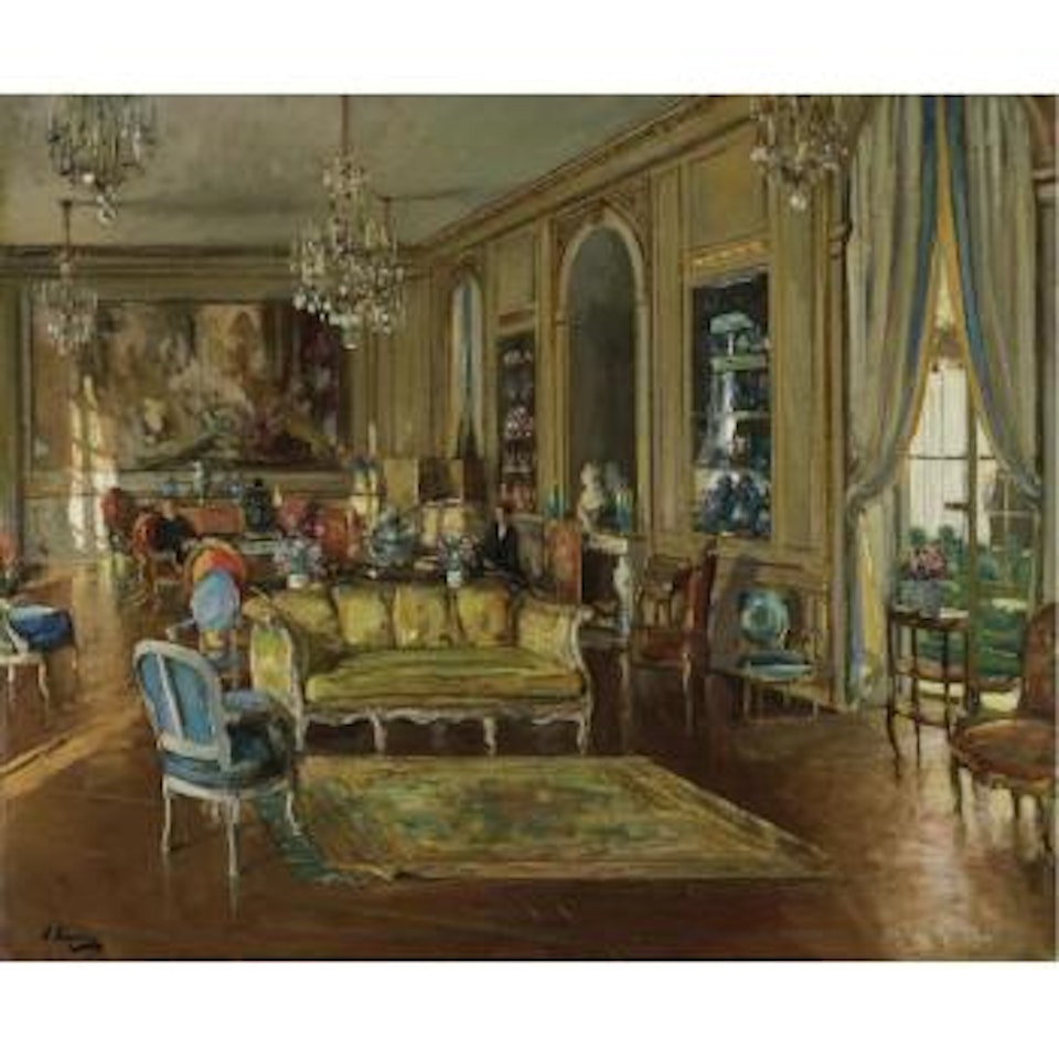 The Salon, 901 Fifth Avenue by John Lavery