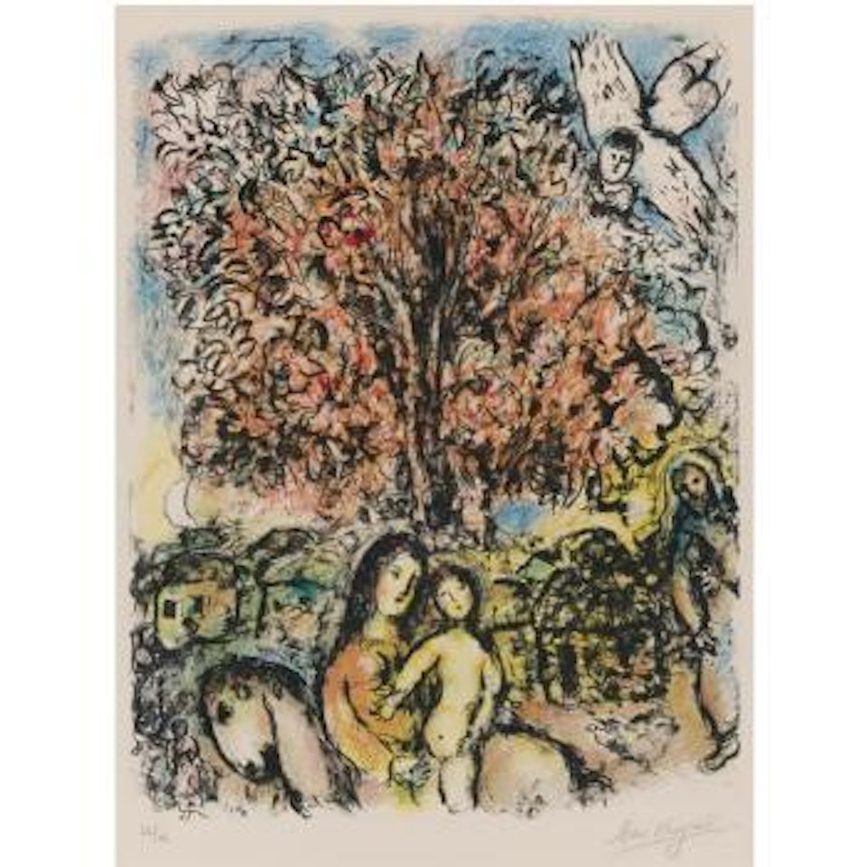 The Holy Family (M. 622) by Marc Chagall