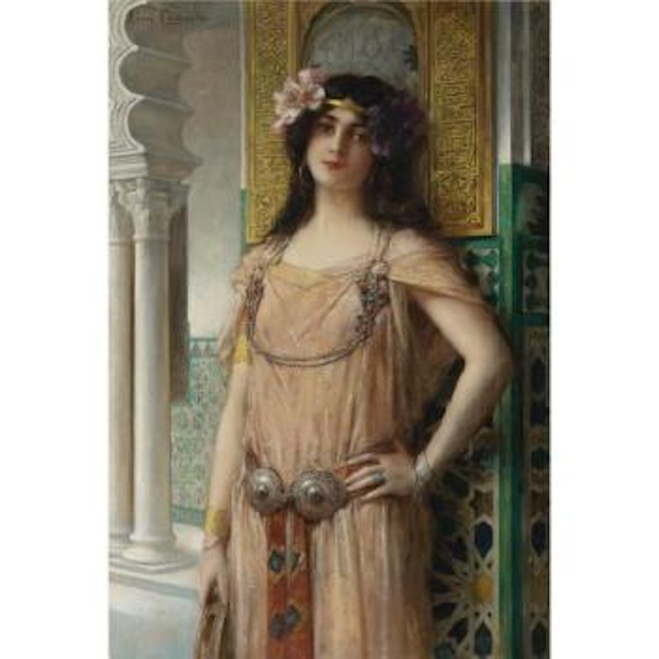 A Bejeweled Harem Beauty by Leon Comerre