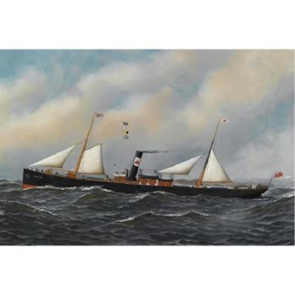 The Screw Steamer Honiton by Antonio Jacobsen