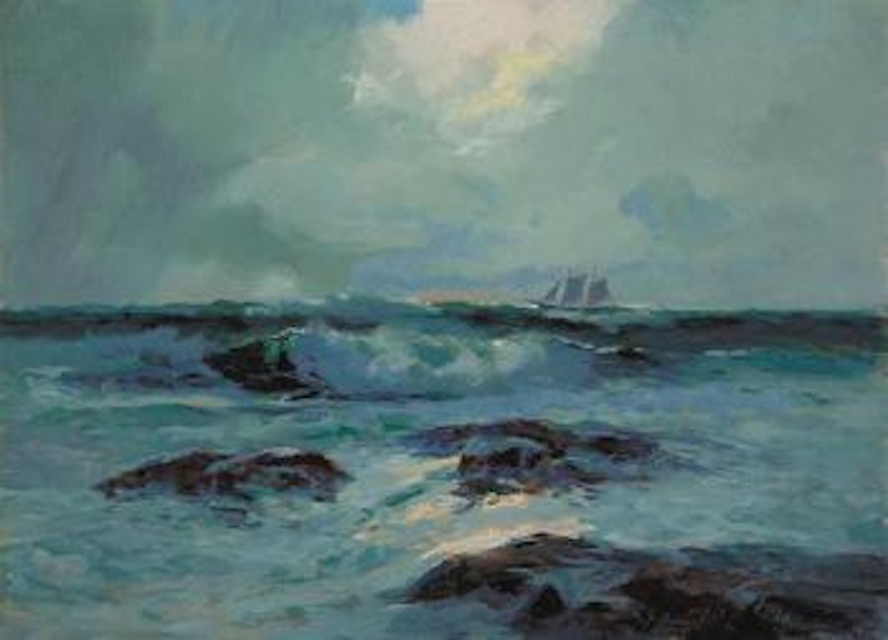 Sailing the sea by Sydney Mortimer Laurence
