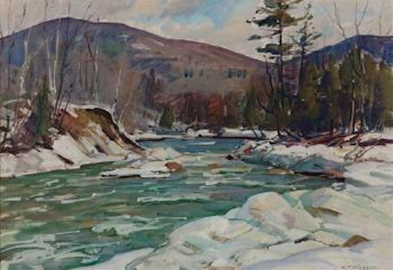 Winter day by Aldro Thompson Hibbard