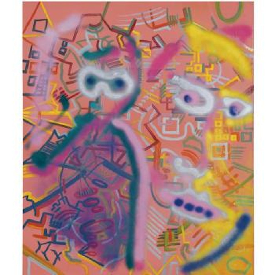 Zwei köpfe by Sigmar Polke
