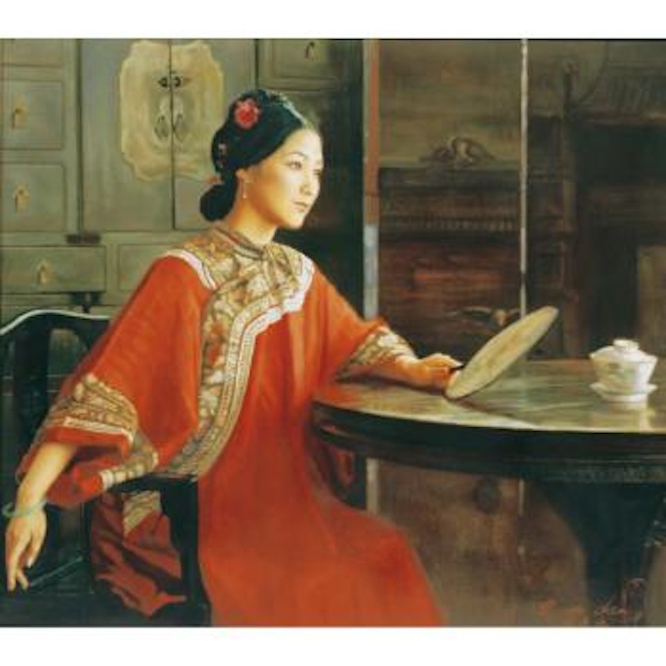 Afternoon tea in red by Chen Yiming