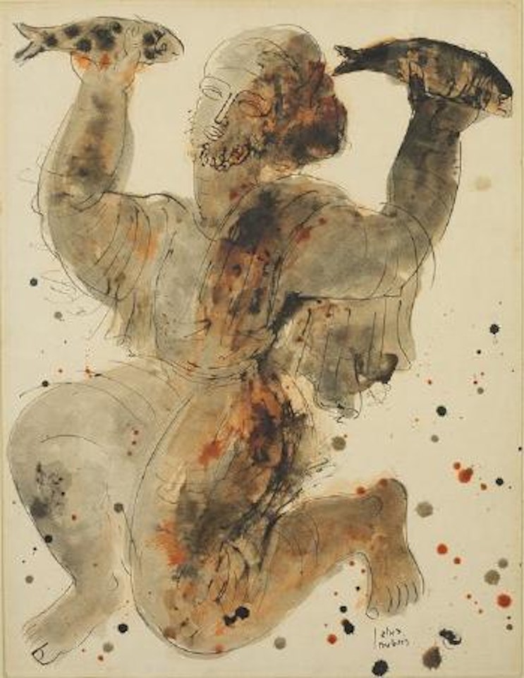 Fisherman by Reuven Rubin