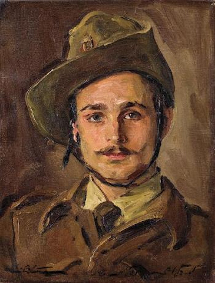 Portrait of Dani Ben-Yakov by Ludwig Blum