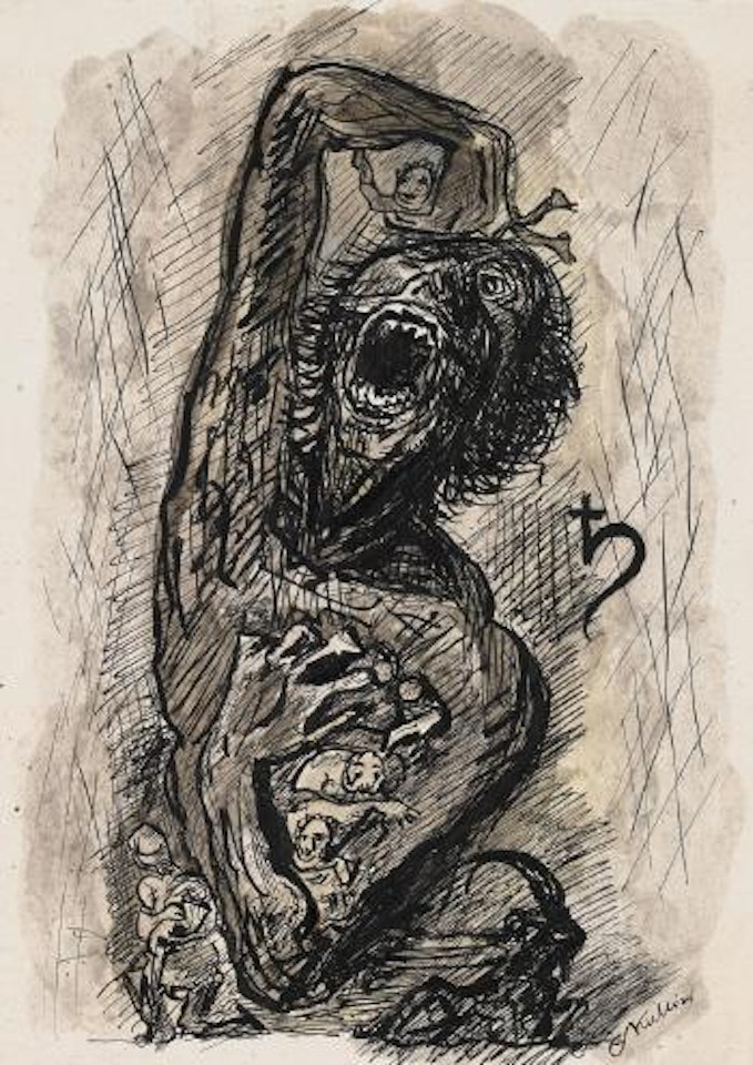 Saturn by Alfred Kubin