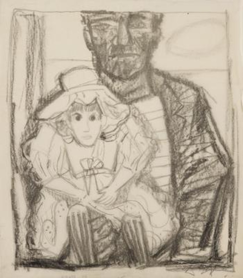 Der Fischer und das Kind by Otto Dix