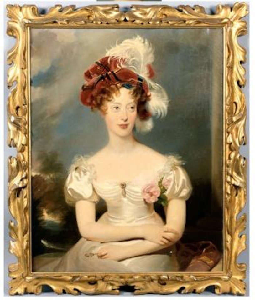 Portrait de Marie-Caroline de Bourbon-Deux-Siciles, duchesse de Berry by Sir Thomas Lawrence