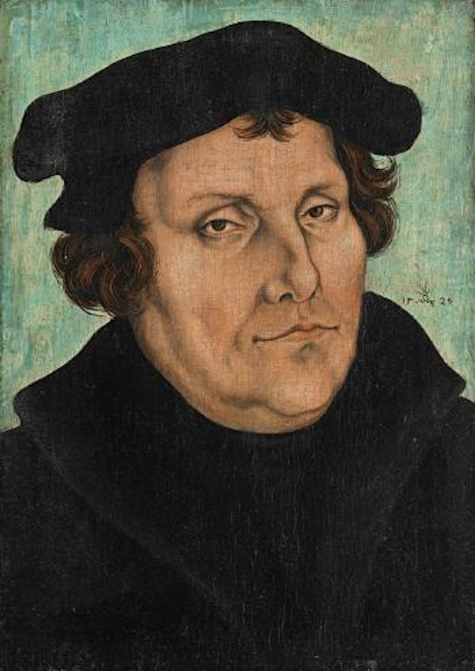 Bildnis Martin Luthers by Lucas Cranach the Elder