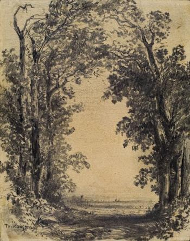 Parklandschaft by Théodore Rousseau