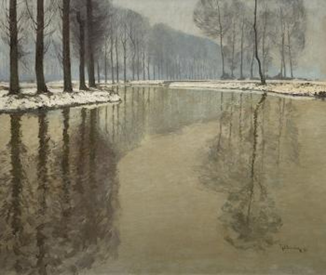 Winter an der Erft by Max Clarenbach