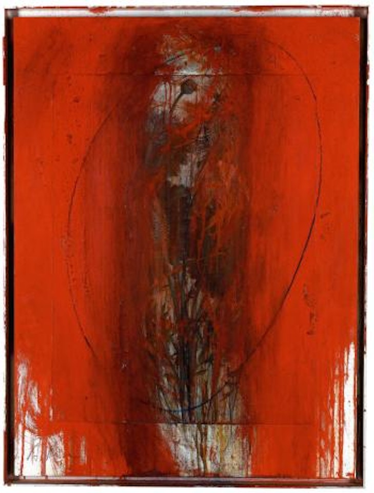 Blutende Blume by Arnulf Rainer
