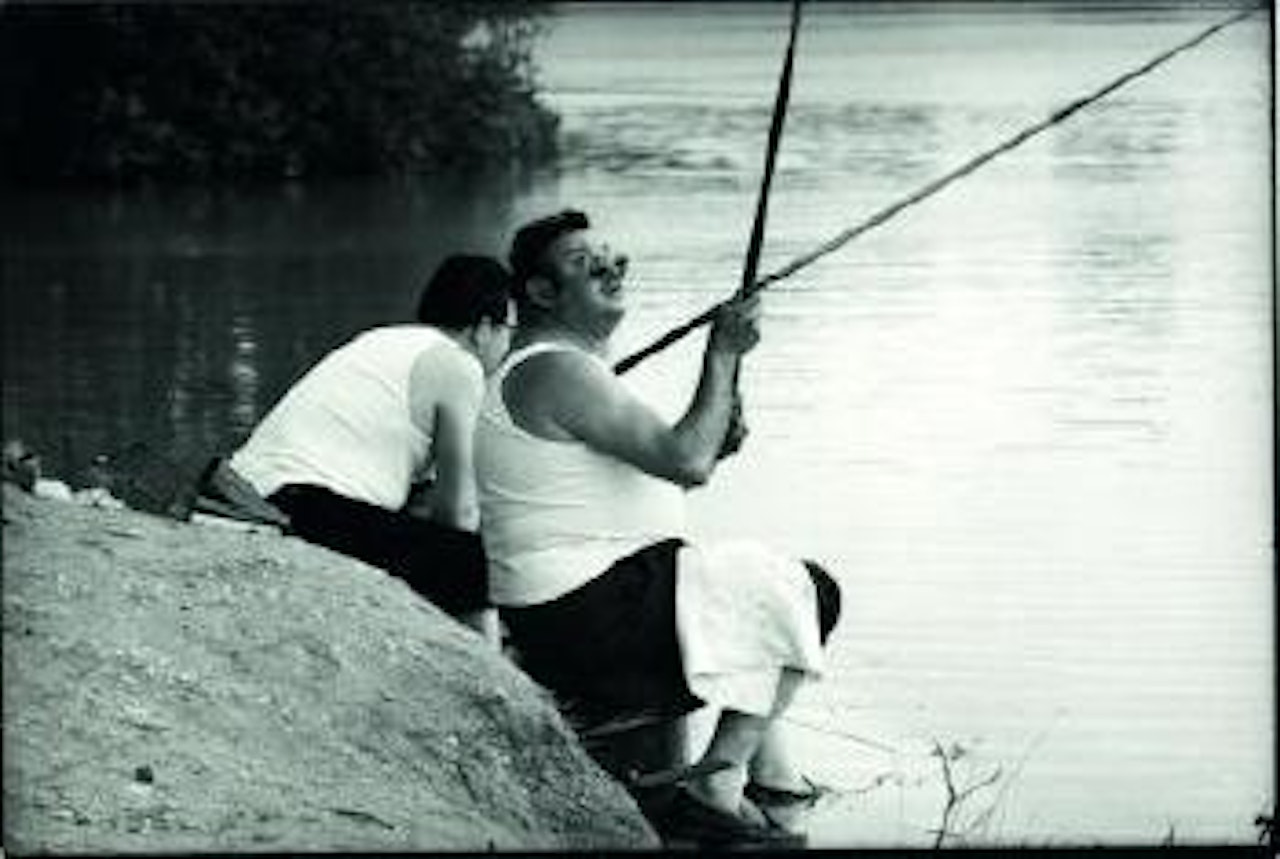 Angler by Henri Cartier-Bresson
