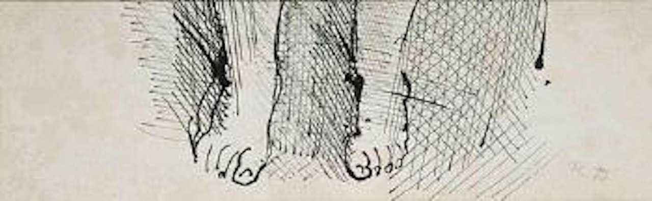 Étude de pieds by Raoul Dufy