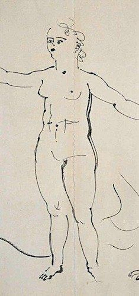 Nu debout by Raoul Dufy