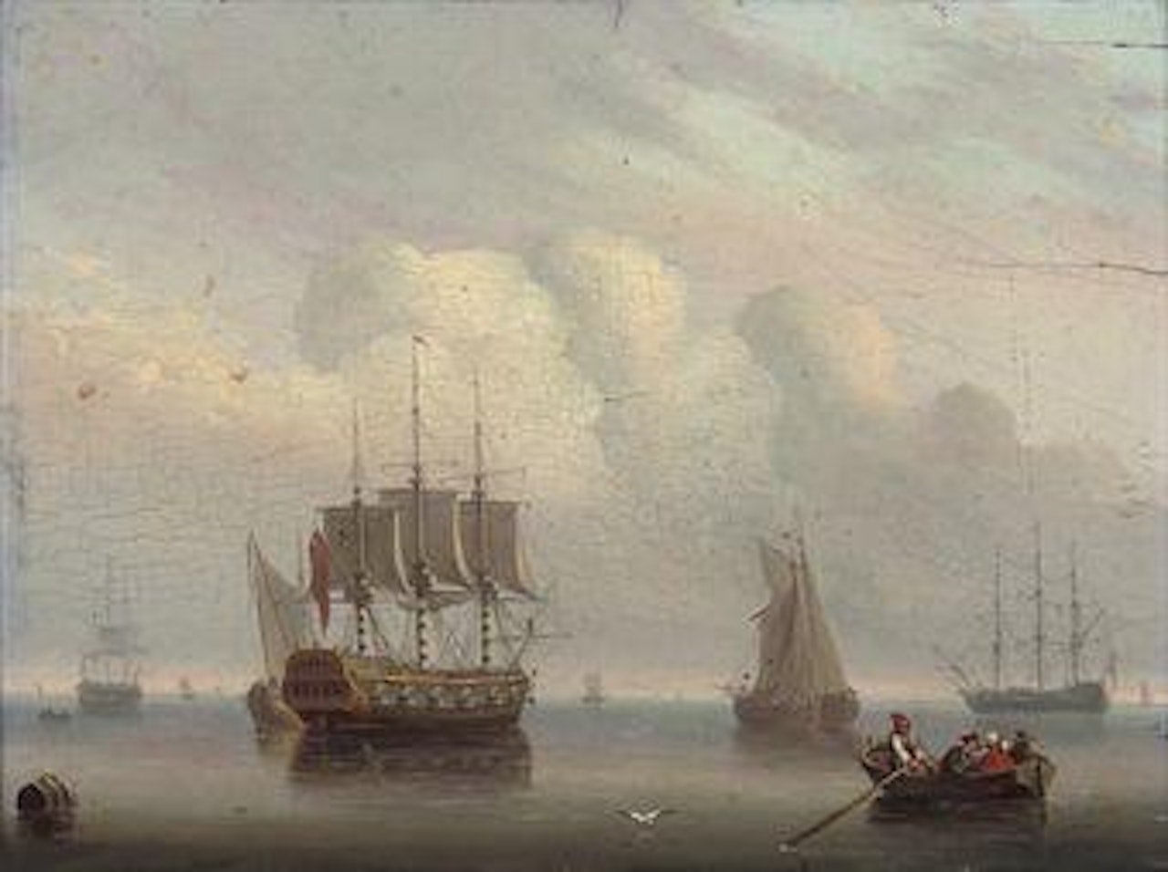 Rowing out the dignitaries by Charles Martin Powell