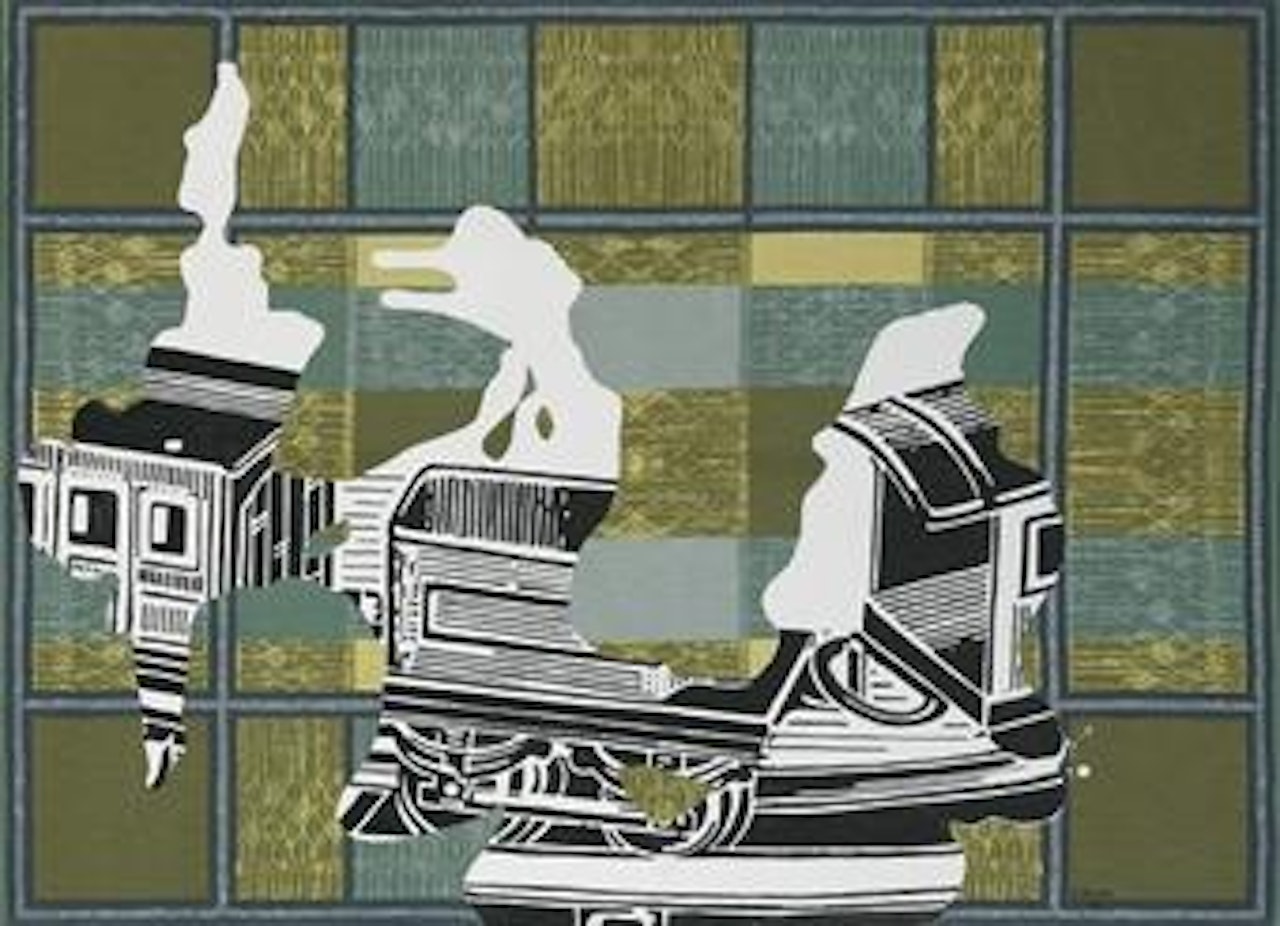 Der Zug by Sigmar Polke