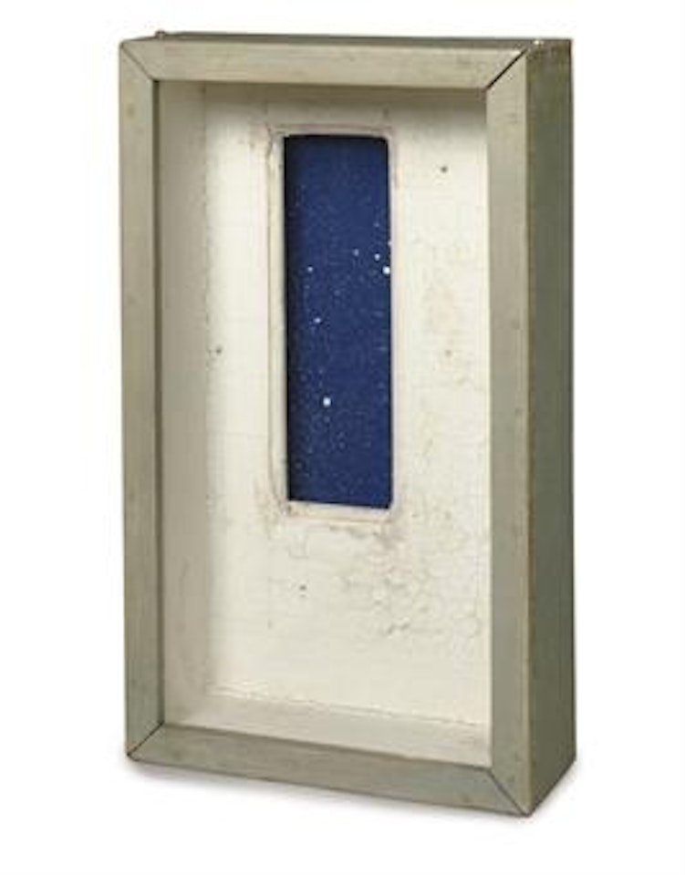 Observatory Window On Skies, Empty White Room by Joseph Cornell