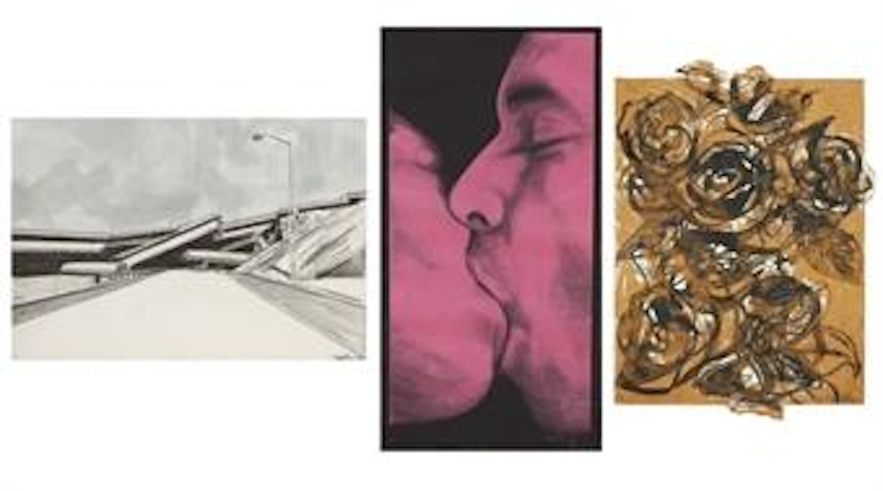 Study for Ornamental Love II by Robert Longo