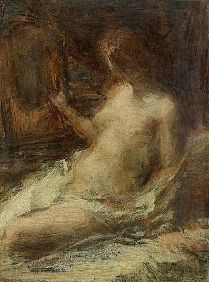 Le lever by Henri Fantin-Latour