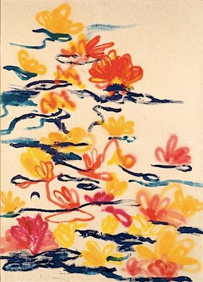 Gigli d'acqua by Mario Schifano