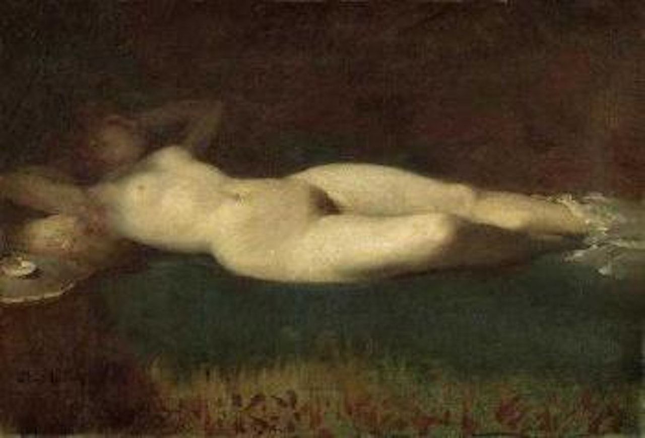 Liegender Akt by Paul Désiré Trouillebert