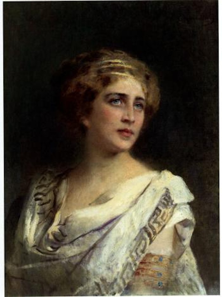 Bildnis einer Frau by Konstantin Makovsky