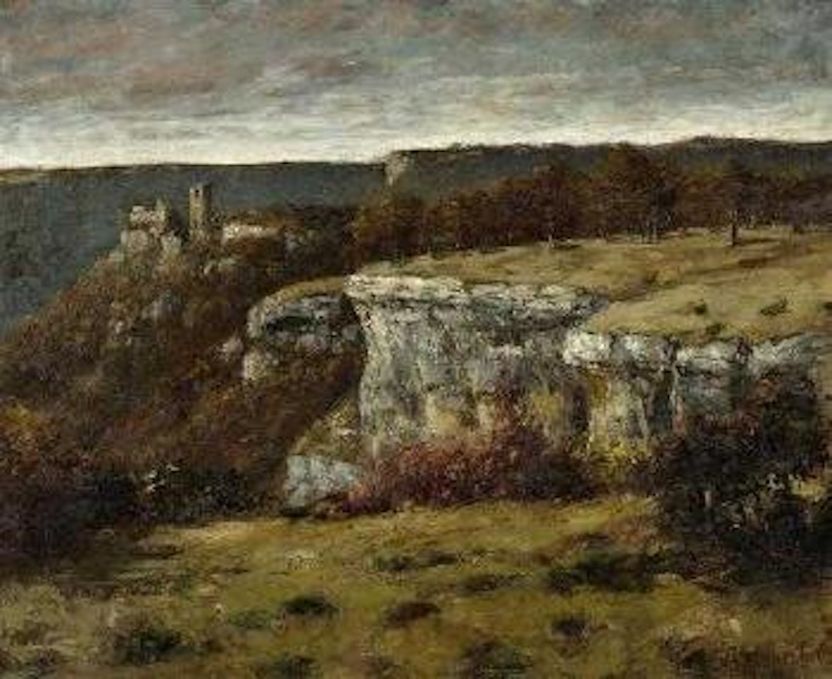 Chateau de Scey en Varais by Gustave Courbet