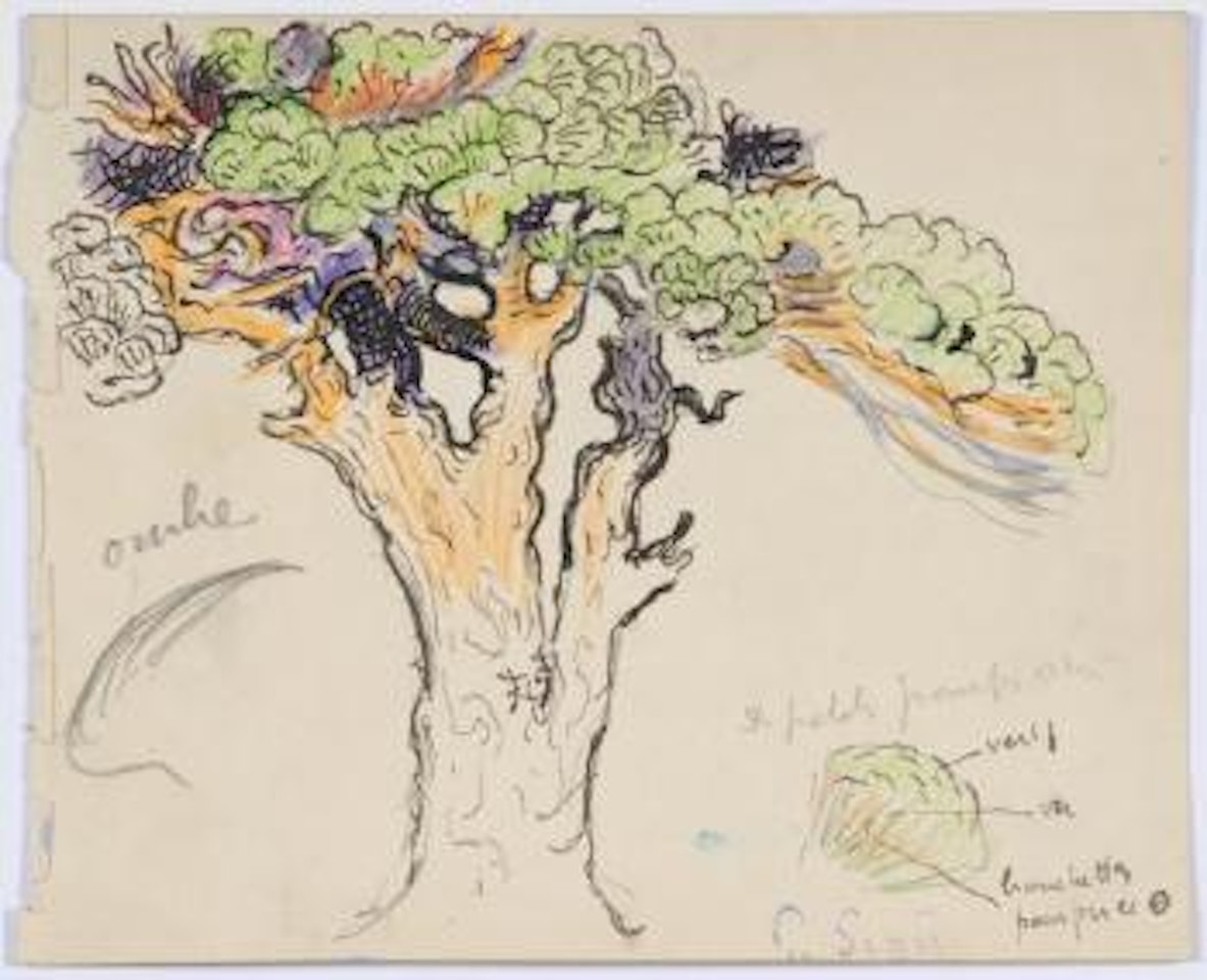 Étude de chêne by Paul Signac