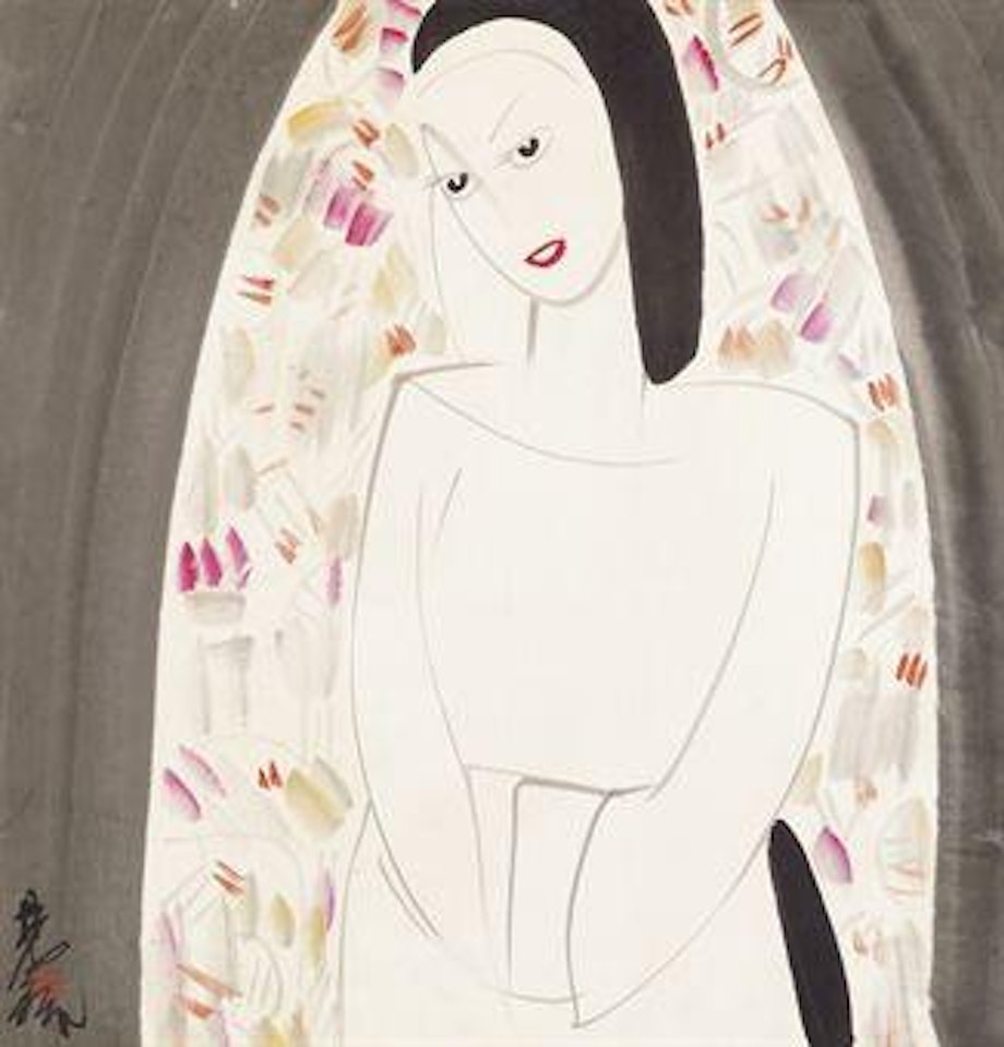 Portrait of a Nun by Lin Fengmian
