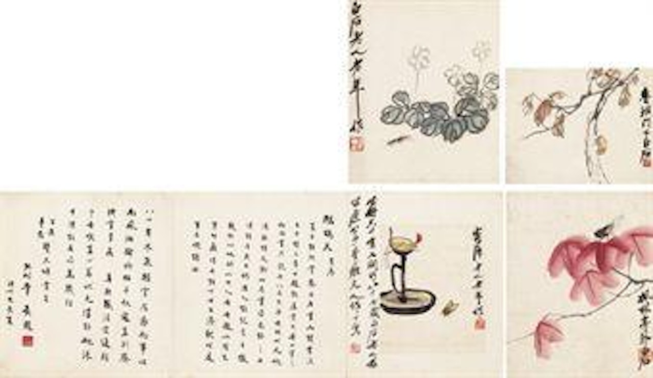 Flowers and Insects by Qi Baishi