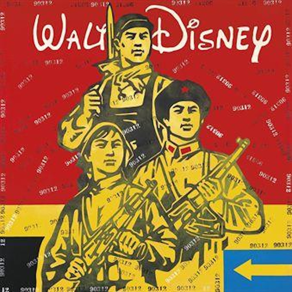 Great Criticism - Disney by Wang Guangyi