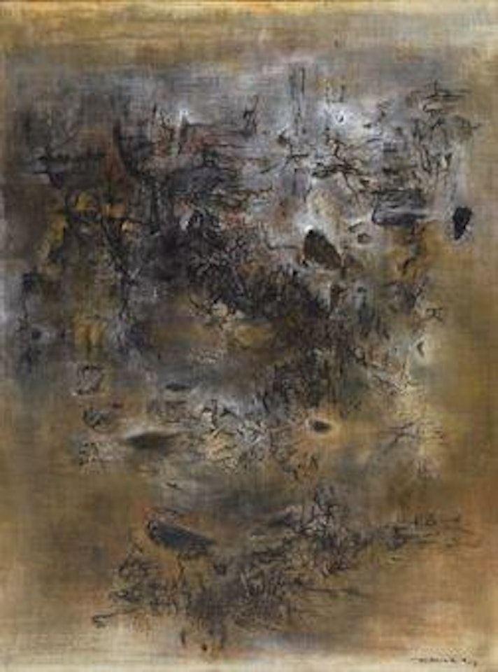 Vent et Poussière (Wind and Dust) by Zao Wou-Ki