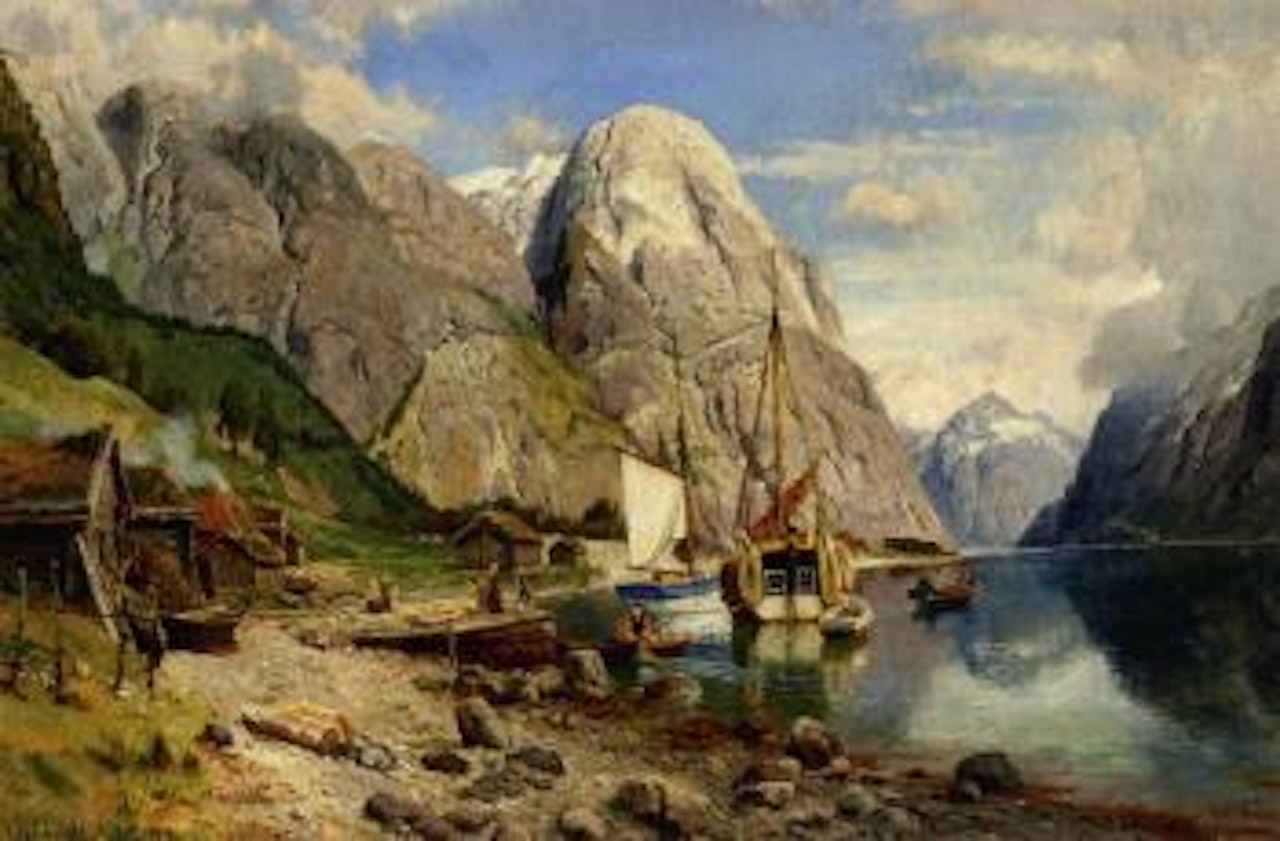 Norwegian fjord by Anders Monsen Askevold