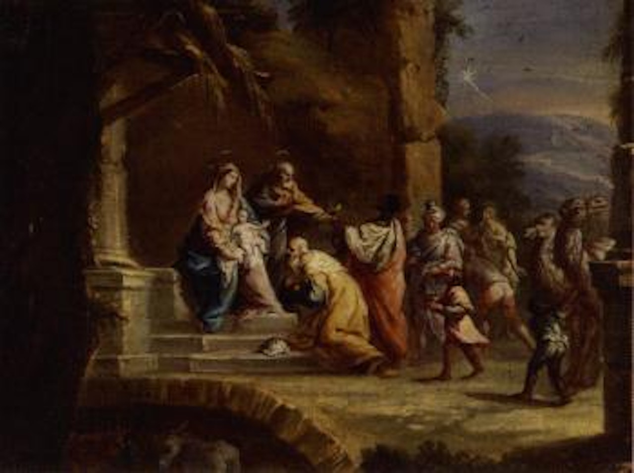 The Adoration of the Magi by Italian School