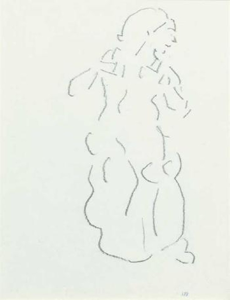 Figurenstudie by Ferdinand Hodler