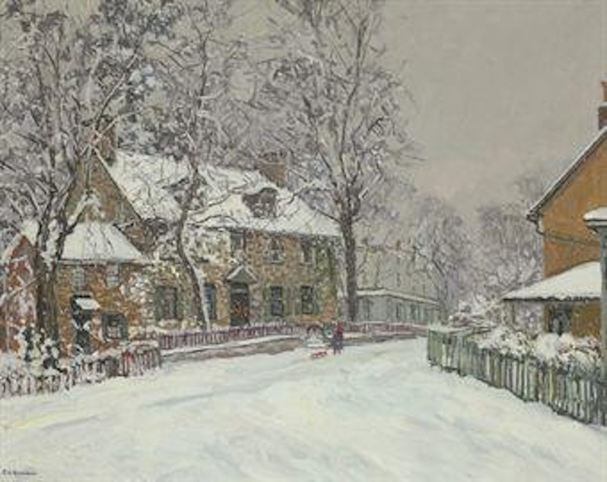 Christmas Morning by Edward Willis Redfield