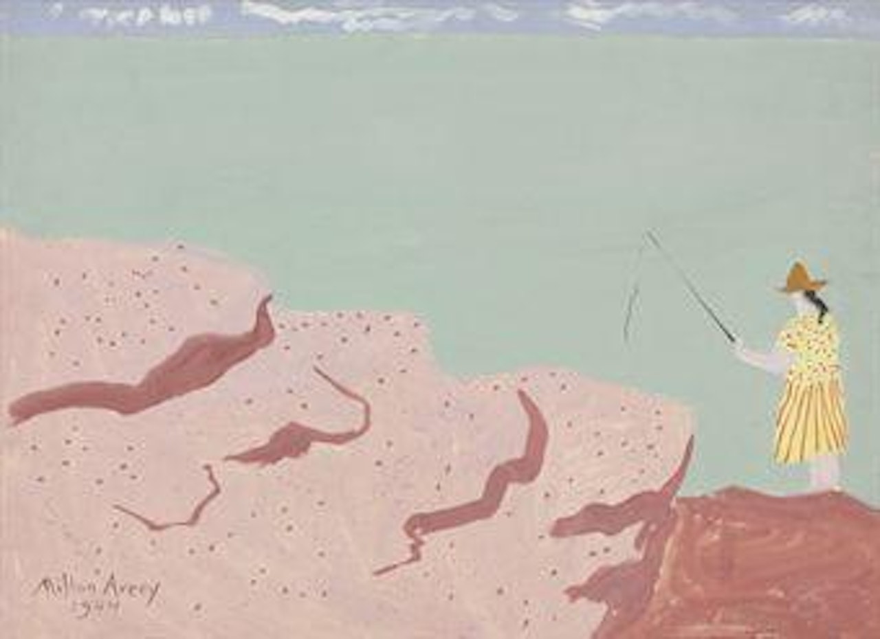 Fishing by the Sea by Milton Avery