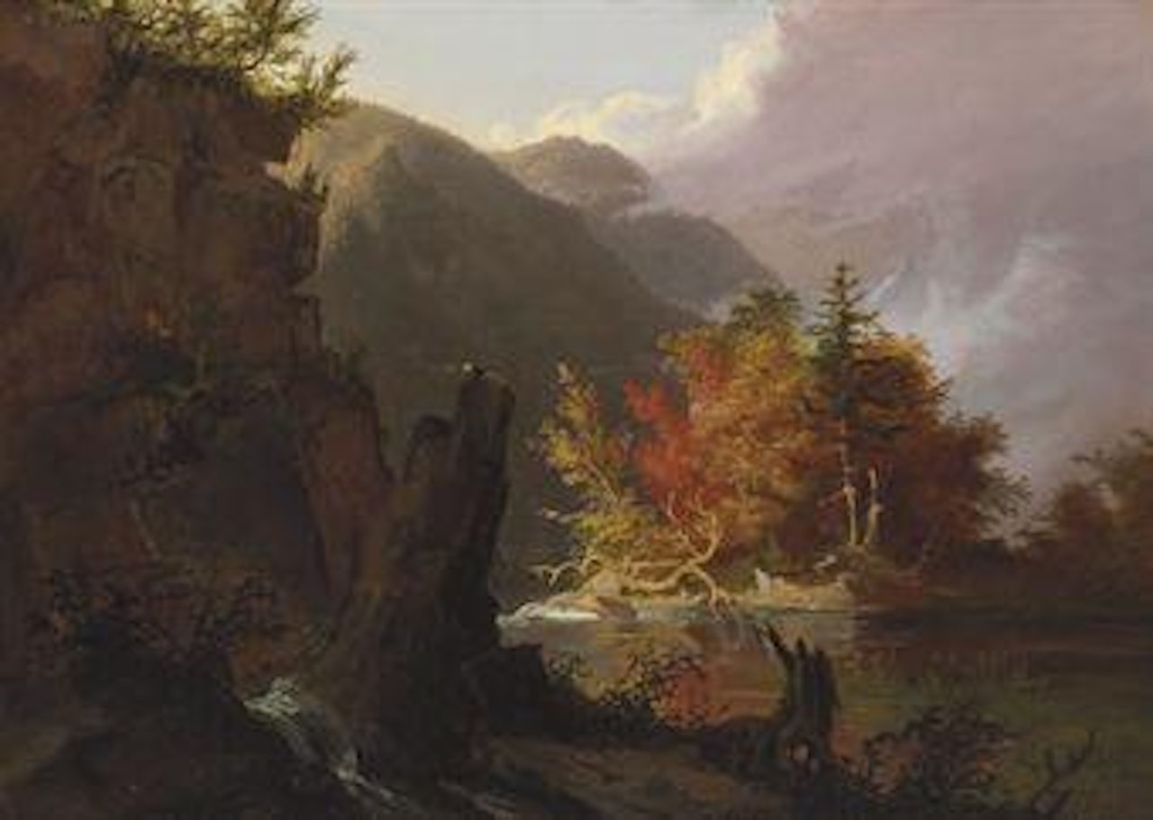 View in Kaaterskill Clove by Thomas Cole