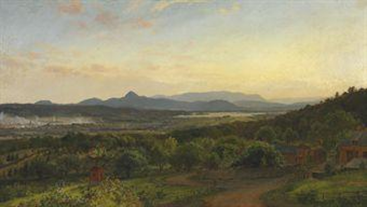 View of Sugar Loaf Mountain from the Artist's Home by Jasper Francis Cropsey