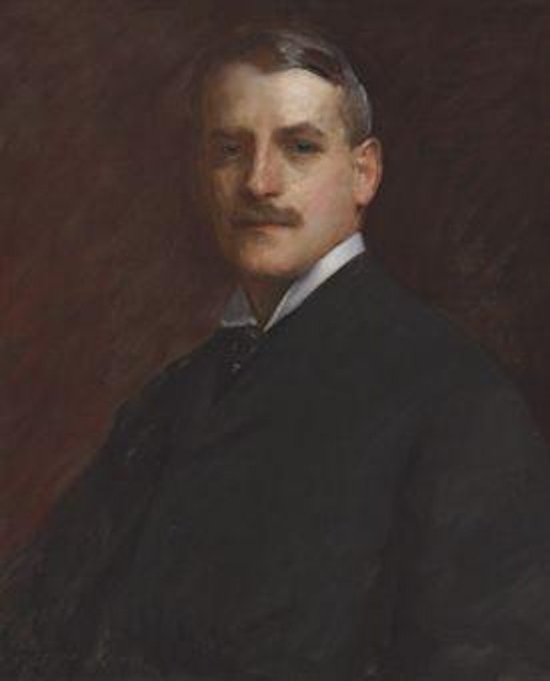 Portrait of William B Dickson by William Merritt Chase