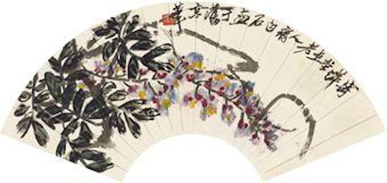 Wisteria by Qi Baishi