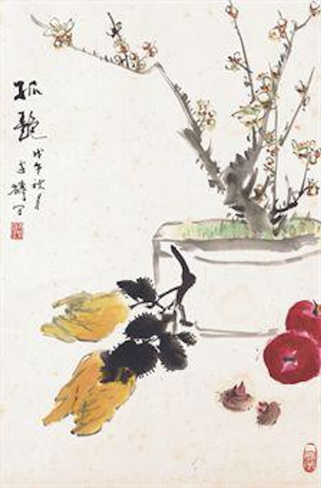 Flowers by Wang Xuetao